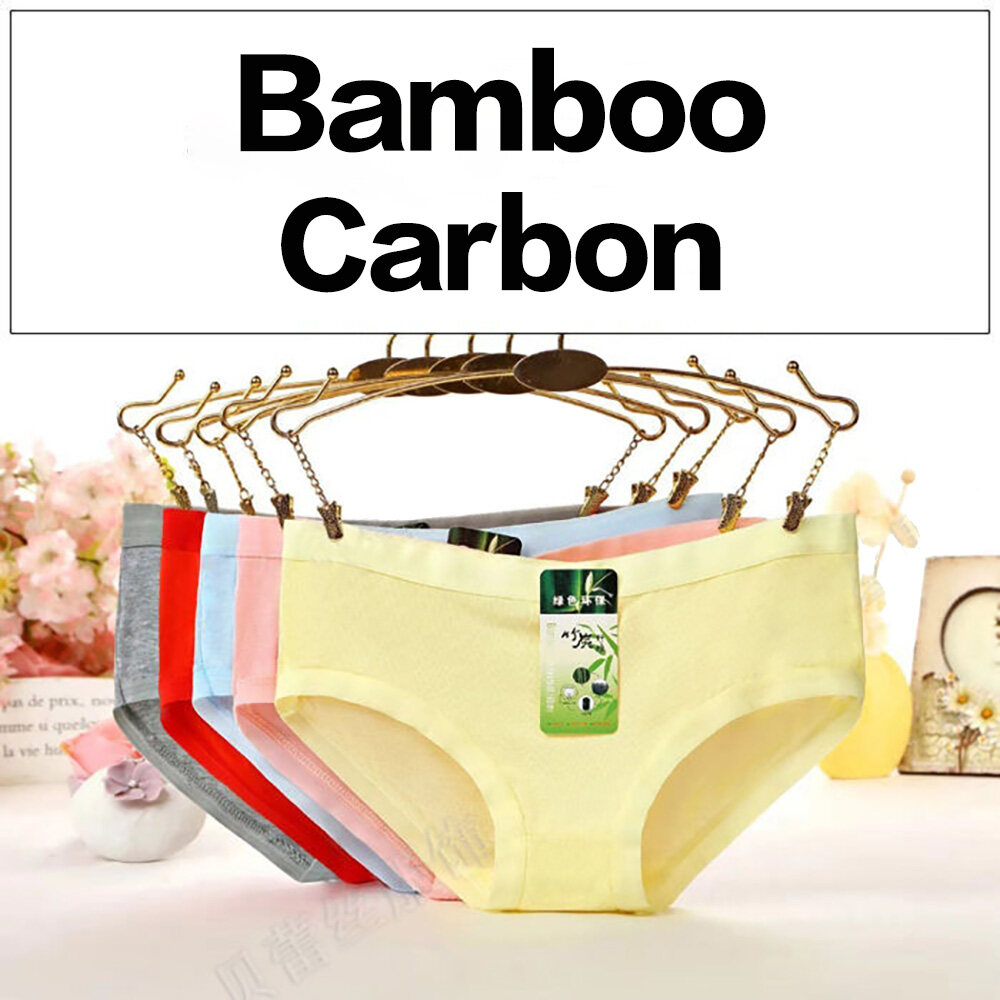 UOEY 5pcs/10pcs Pack(Random Color) Special Offer Women Panties Cotton/Modal/Lace/Bamboo Carbon Briefs for Women Low-waist Soft Breathable Briefs Ladies Sexy Modal Lace Underpants