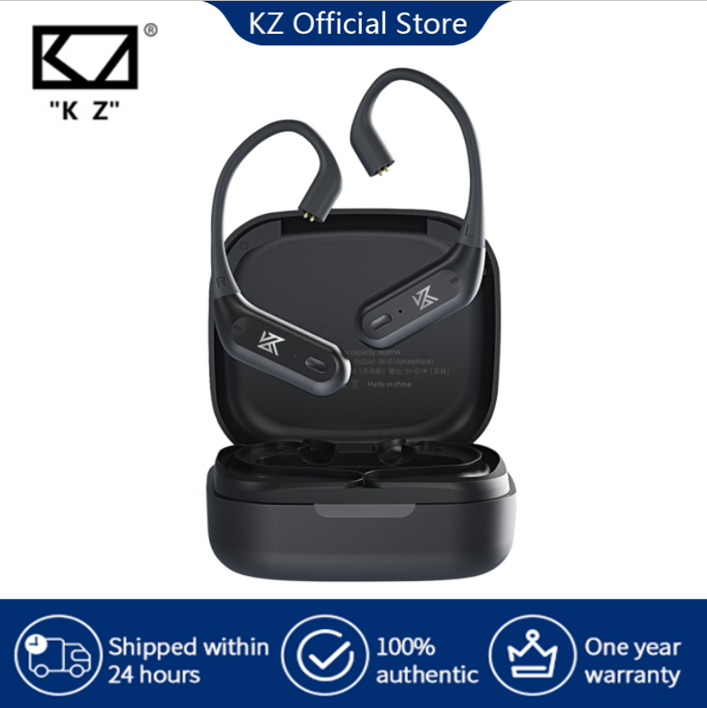 KZ AZO9 PRO Upgraded Bluetooth Ear Hook 0.75/0.78mm Universal Gaming Headset Low Latency High Performance Long Battery Life
