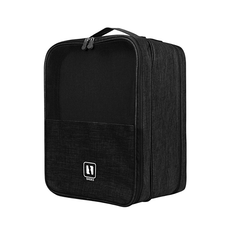 【SG Local Seller】Portable Travel Shoe Bag Organizer Pouch Shoe Storage Bag with luggage Strap
