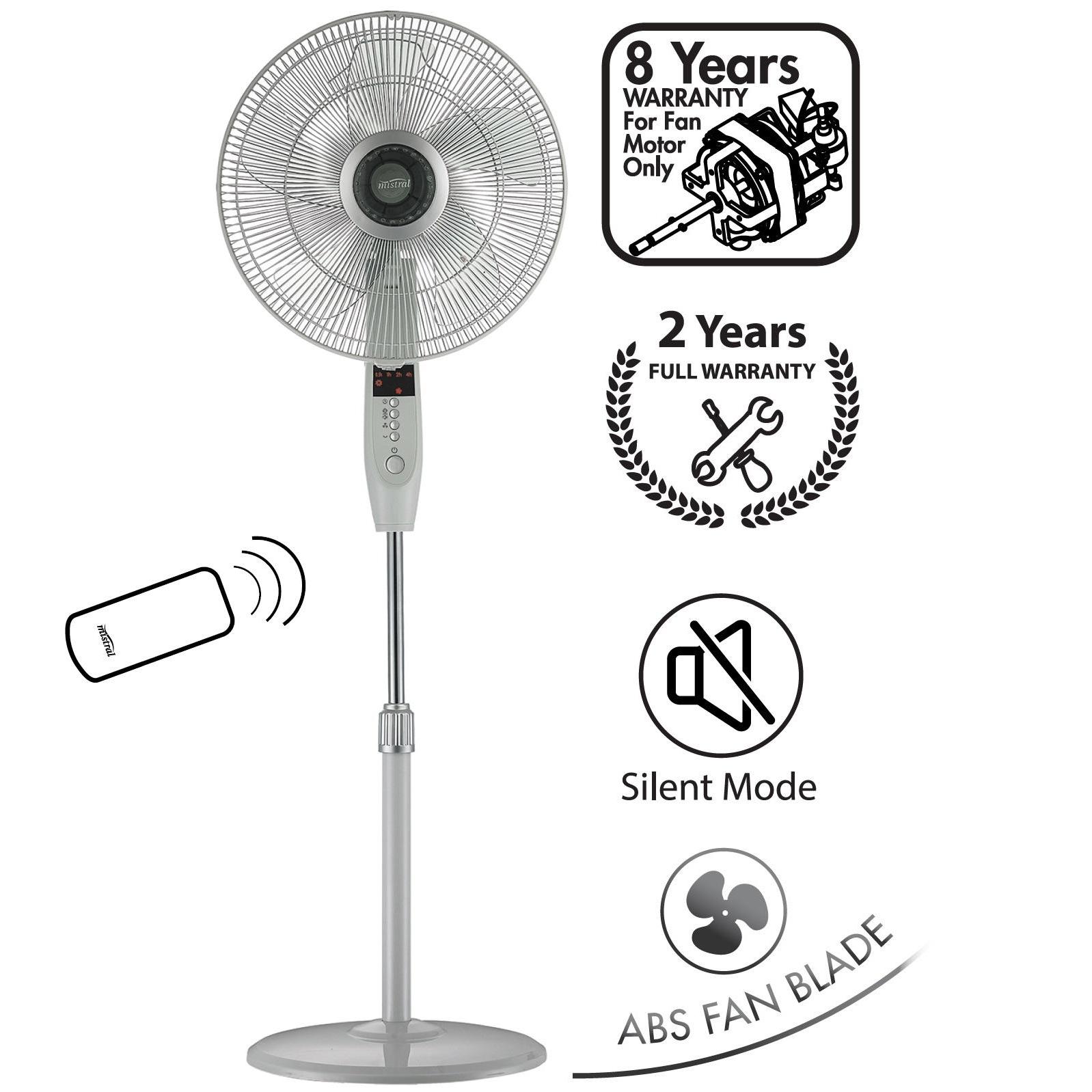 Mistral MSF1679R Remote Stand Fan 16 Inch
