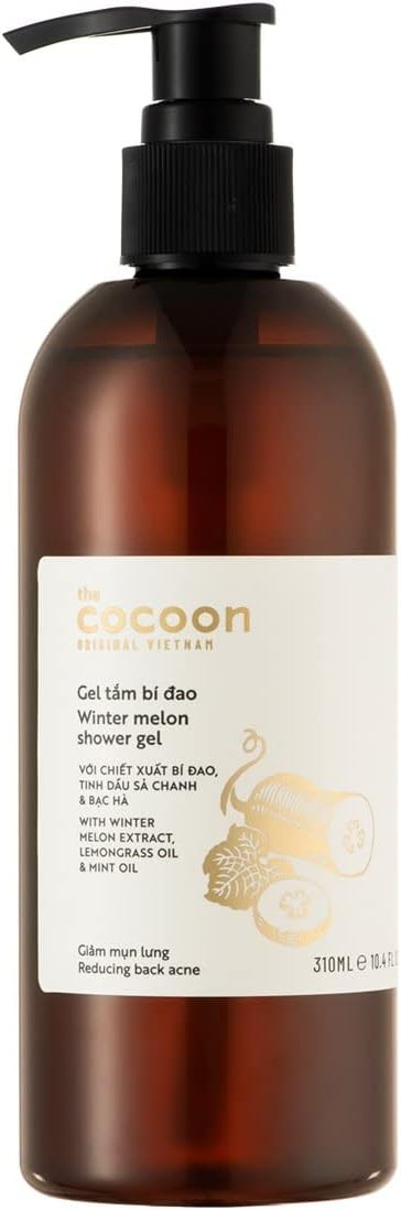 The Cocoon Original Vietnam Winter Melon Shower Gel, To Help Reduce Back Acne 310ml (10.4 fl oz)