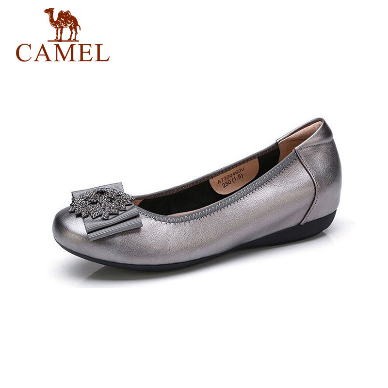 Camel women's shoes with soft soles and single shoes A83521615