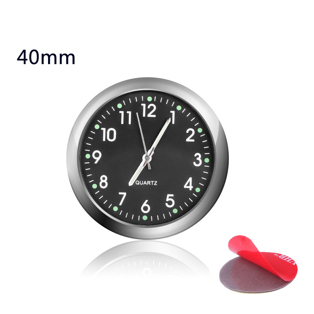 Car Clock Luminous Automobiles Internal Mini Digital Watch Digital Clock Quartz Mechanical Auto Ornament Car Accessories