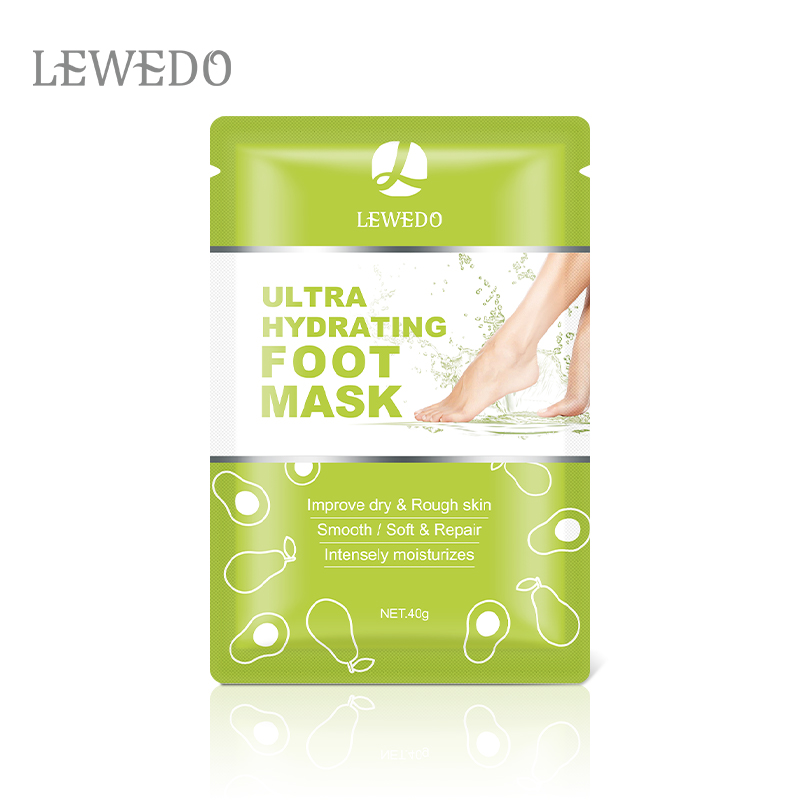 LEWEDO Foot Peel Mask Whitening Moisturizing Remove Foot Dead Skin Foot Spa 1 Pair