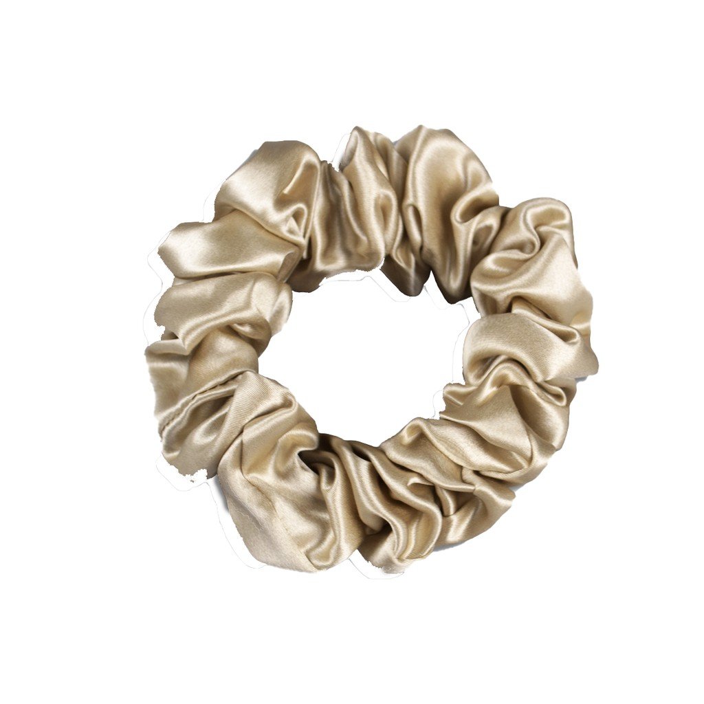 Mulberry Silk Scrunchie | Champagne