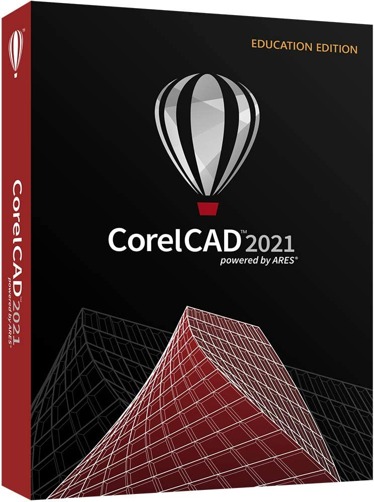 CorelCAD 2021 Education Edition | CAD Software| 2D Drafting, 3D Design & 3D Printing [PC/Mac Disc] [Old Version]