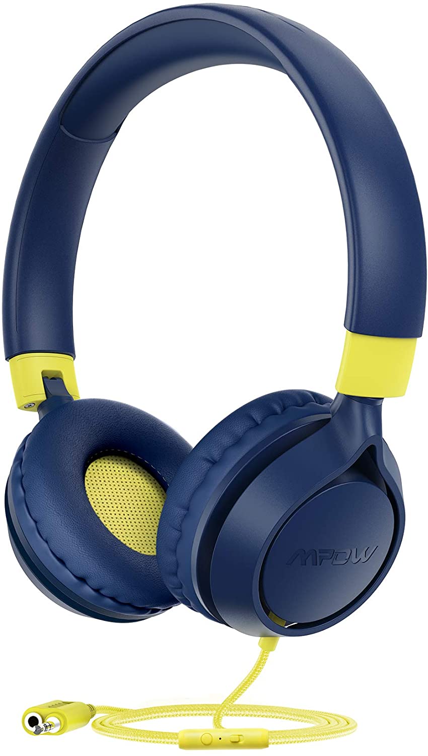 [Mpow] Wired Foldable Headsets for Kids, Headphones with Microphone for Children, Volume-Limiting 85/94dB - Best for Home Learning (CHE1 Pro)