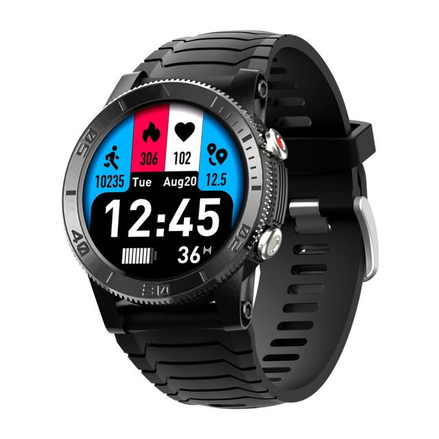 LEMFO GPS Smart Watch 2022 5ATM Waterproof Heart Rate Blood Oxygen Outdoor Health Sports Original New Smartwatch for Men Women Android iOS PK X-Trek