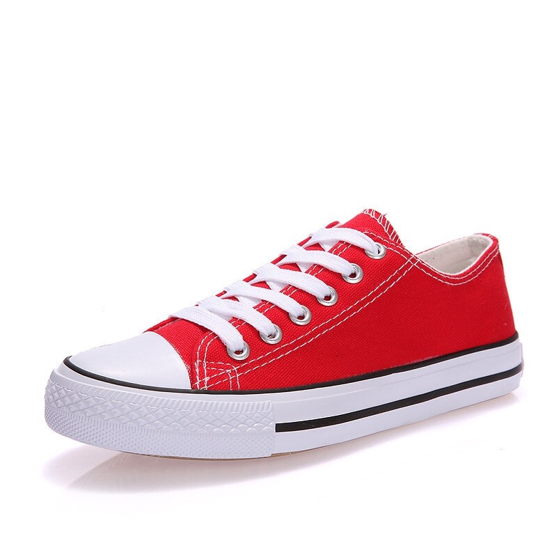 Women's Shoes Sports Casual Flat Shoes Non-slip Wear-resistant Breathable Student Canvas Shoes