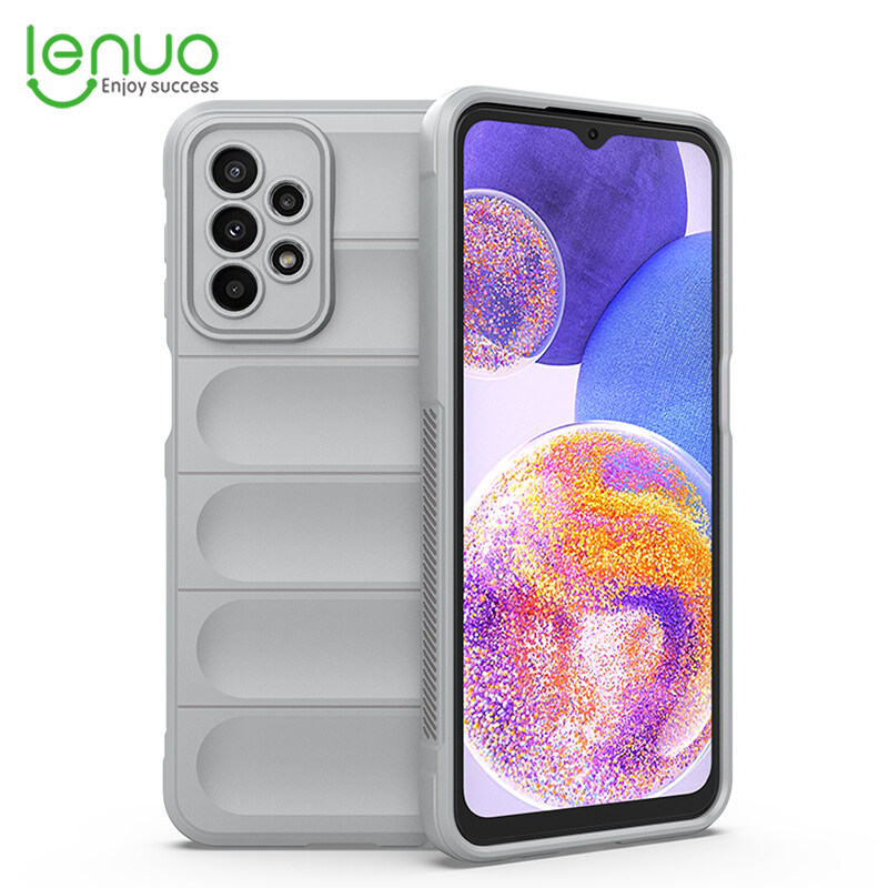Lenuo Phantom Shield Soft Silicone TPU Phone Case For Samsung Galaxy A03s / A52 / A52s / A22 5G / A23 / A33 5G / A53 5G / A73 5G Shockproof Airbag Cover