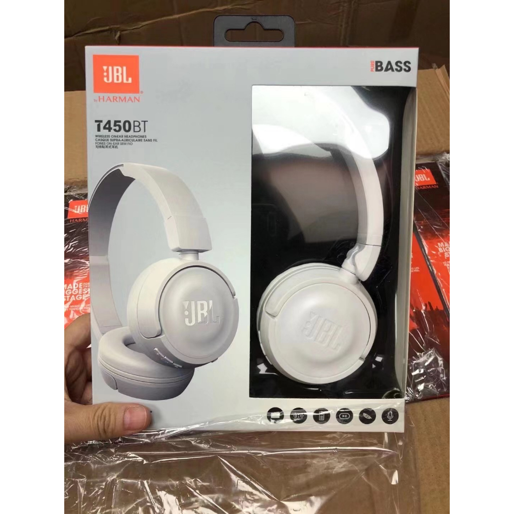 JBL TUNE 450 Bluetooth on Ear Headphones with Mic Wireless Headset
