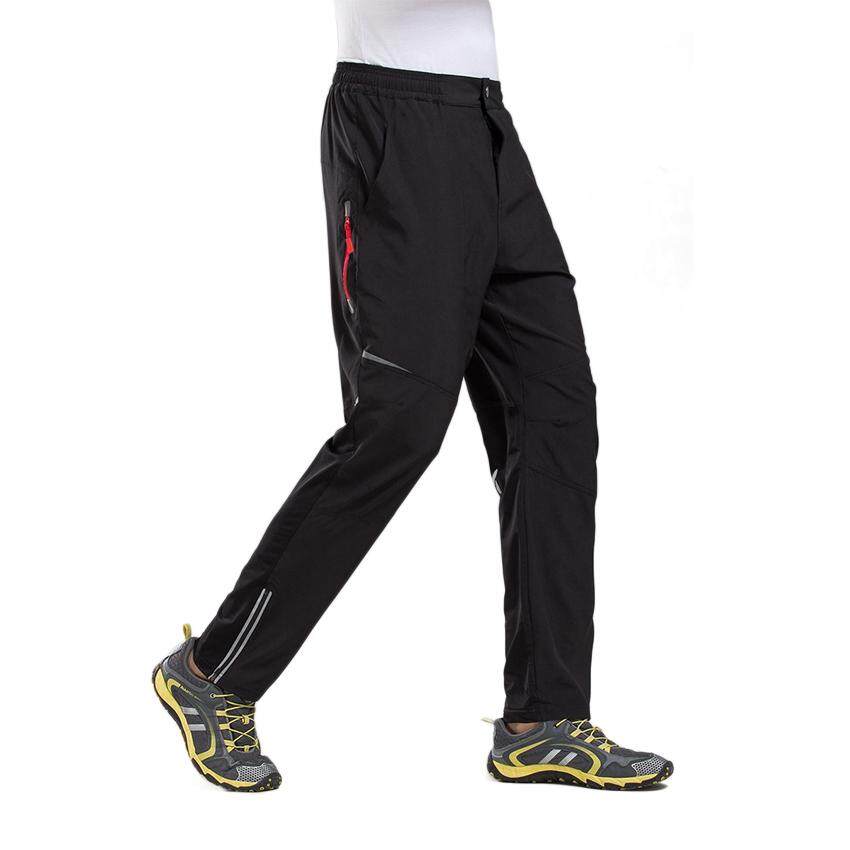 Male Ultrathin Stretchable Outdoor Cycling Hiking Camping Quick Drying Pants for Men