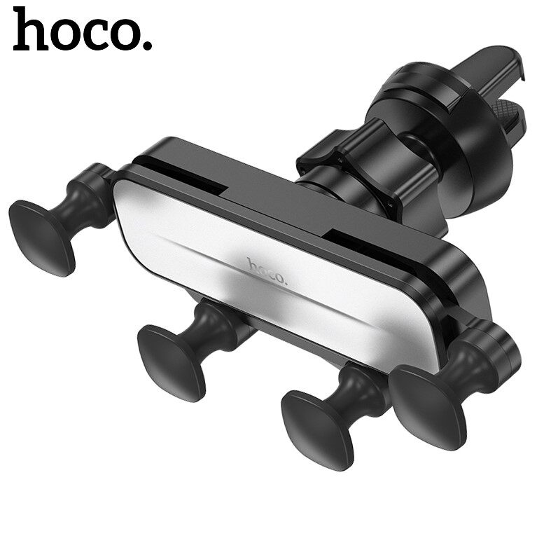 HOCO CA102 Car Holder Air Outlet Bracket Mobile Phone Holder Anti shake support Instrument panel bracket Suitable For ios/Android Phone Holder For 4.5-7.0 inch
