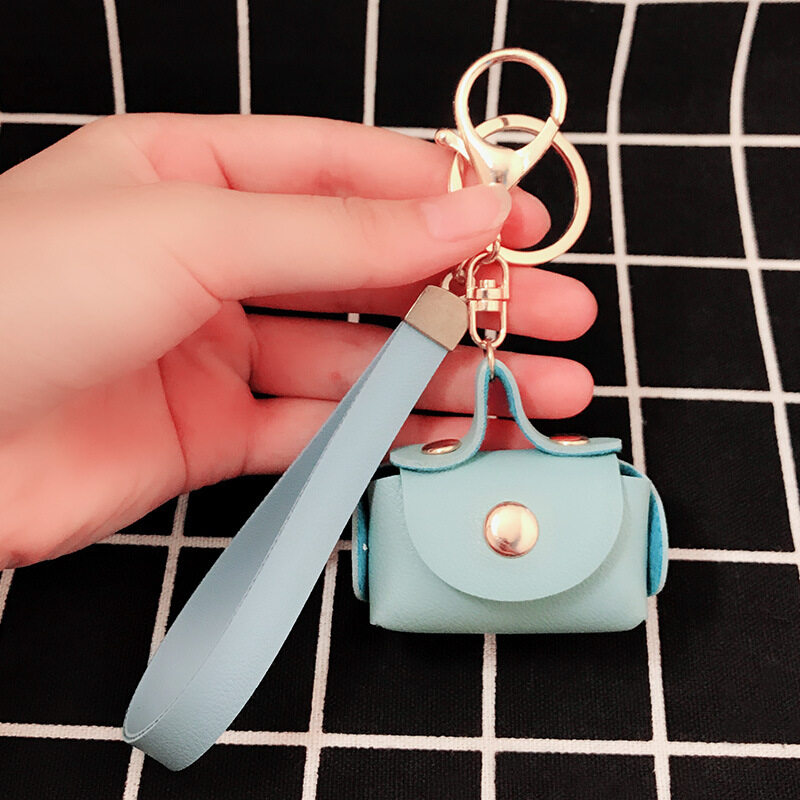 Mini Keychain Decor Multifunctional PU Simulation Bag Coin Purse Ornament Girls' Like Pendant for Backpack