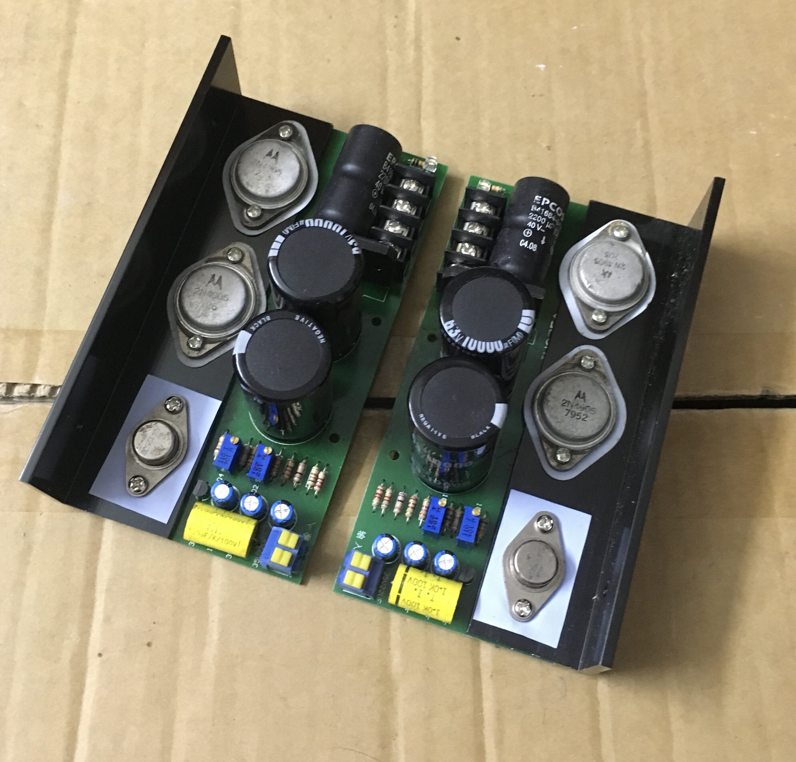 Pnp Tube Early Aluminum Sealing Tube 1969 Amplifier Board Xiaojia Finished Board