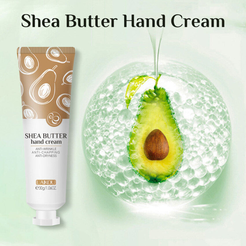 TOPQSC Shea Butter Hand Cream Moisturizing Anti Wrinkles Anti Dryness Anti Chapping Soften Skin Hand Care 30g