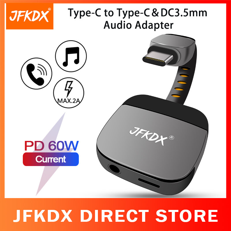 Mcdodo 60W PD USB C to 3.5mm+Type-C Headphone Digital Audio Adapter DAC Hi-Res Aux Cable For iPad Pro Samsung S10 Huawei