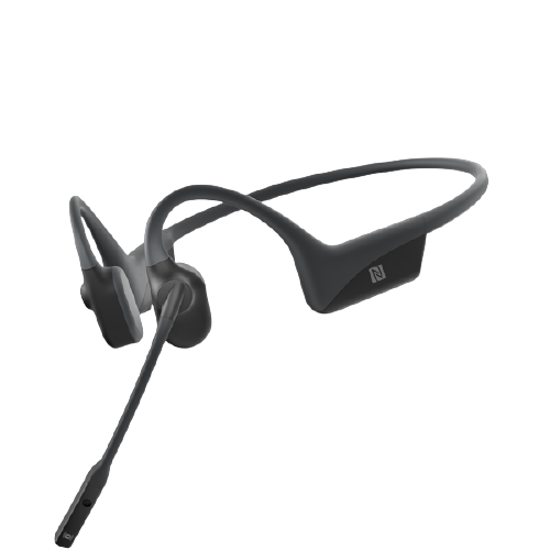 Local Seller! Fast Shipping! Shokz OpenComm Wireless Stereo Bone Conduction Bluetooth Headset with Noise-Canceling Boom Microphone for Office Home Business Trucker Drivers Commercial Use
