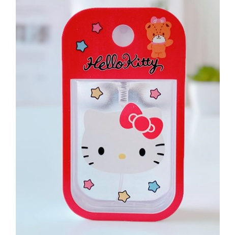 [Local Seller] Portable Sanrio Hello Kitty Card Spray Bottle Character Cartoon Sprayer Refillable Empty Travel Hand Sanitizer