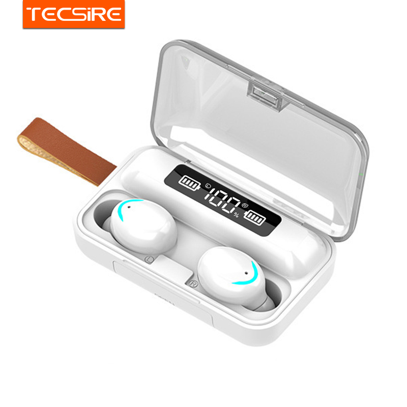 Original F9 TWS Earphone Wireless Earbuds Bluetooth 5.0 Headset Stereo Bass Touch Control Waterproof with Microphone