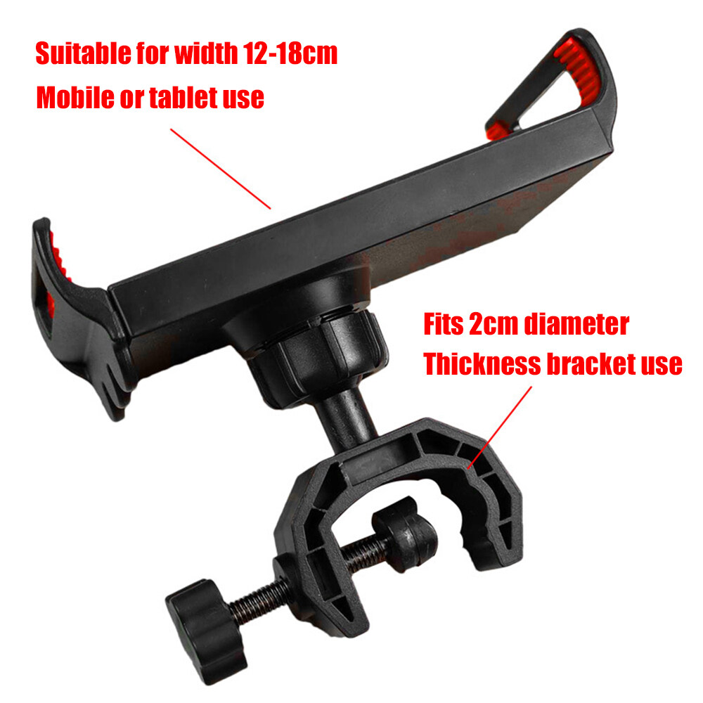 Phone Holder 360 Degree Rotating Universal Microphone Supporting Stand For Cellphone And Tablet Clip Phones Music Live Show Holder