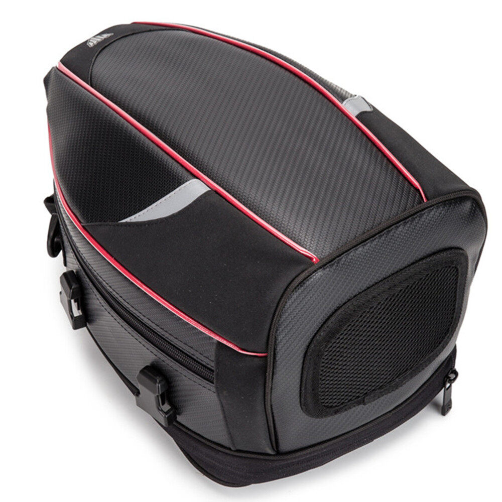 MJ MOTO Tail Bag For Motorcycle Waterproof Motor Bag luggage bags Helmet Bags