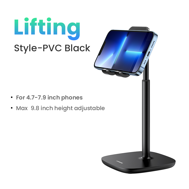 UGREEN 45 Degree Multi-Angle Height Adjustable Mobile Phone Stand Holder for SAMSUNG, Apple iPhone, Xiaomi, LG, Huawei, ASUS, VIVO, OPPO