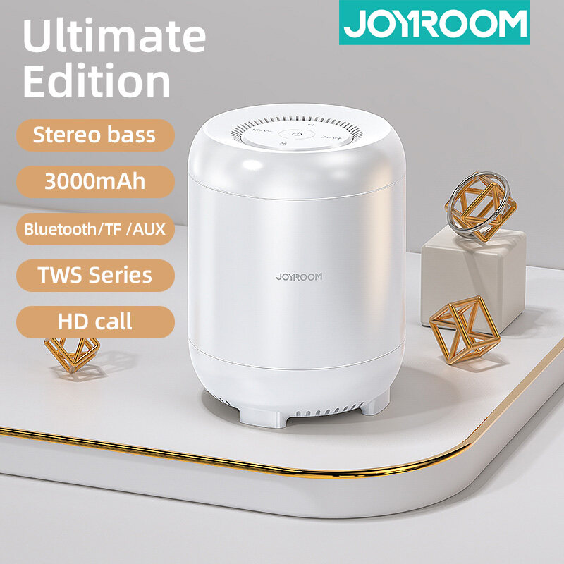 JOYROOM MG-S01 Bluetooth Speaker Noise Reduction Bluetooth TF Aux PlaybackAudio Bass Portable  Wireless Outdoor 3D Surround Home Theater Car High Sound Quality Speaker Player