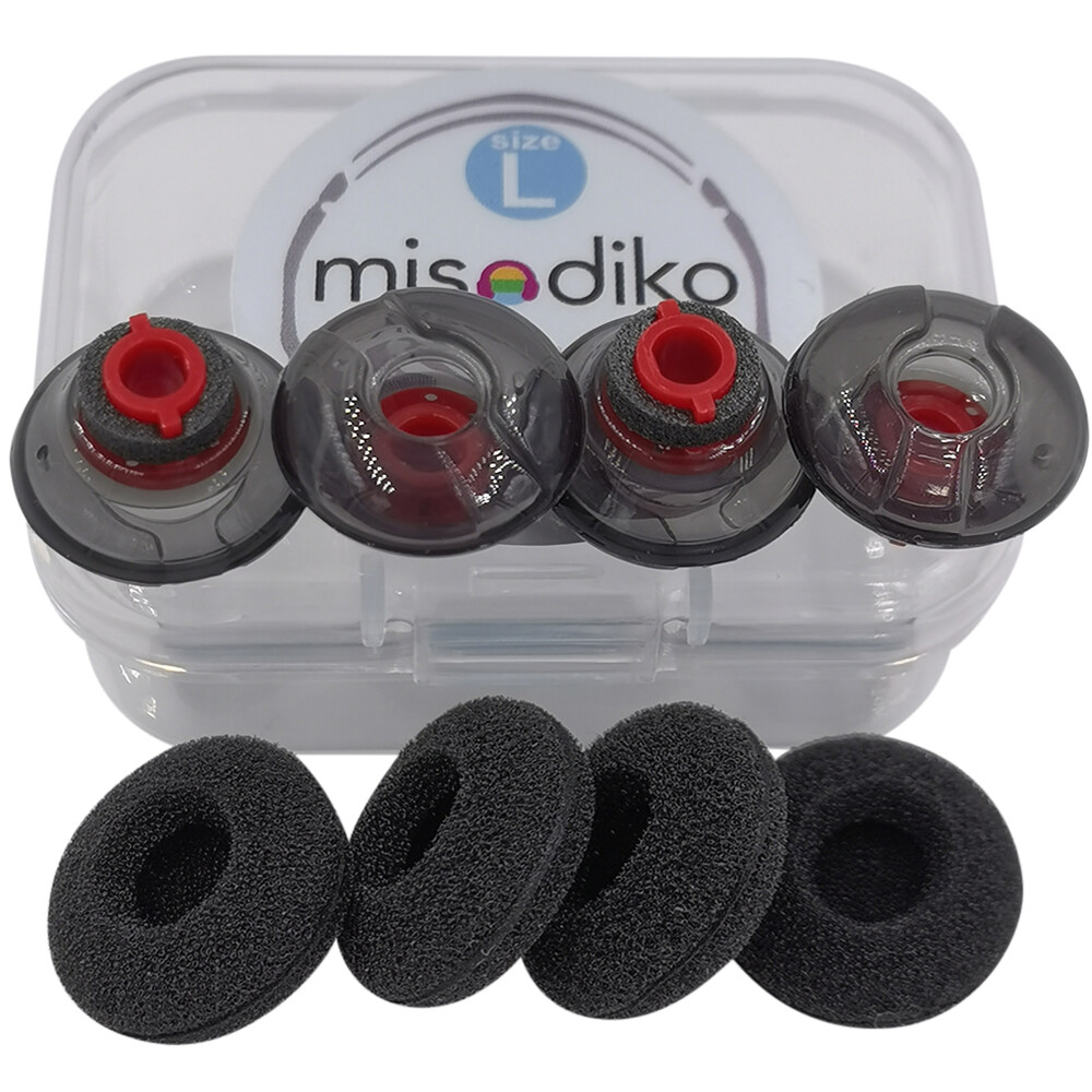 misodiko Eargels Ear Tips Compatible with Plantronics (Poly) Voyager 5200 UC, Voyager Legend/ Pro UC Bluetooth Headsets
