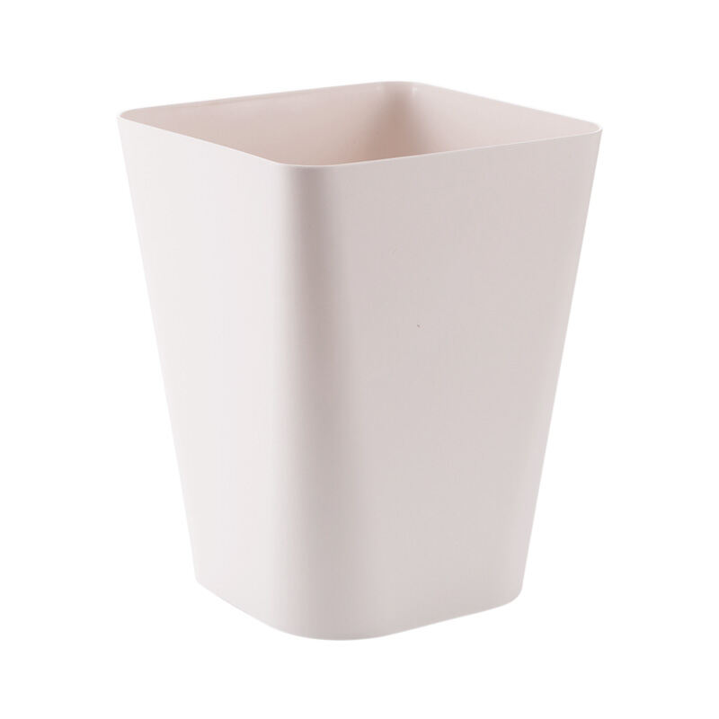 Jujiajia Plain Large Uncovered Trash Can Bathroom Wastebasket Household Kitchen Living Room Classification Trash Can