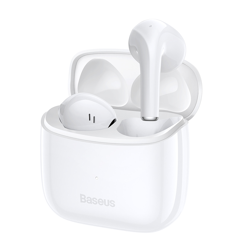 Baseus W15 TWS Earbuds Bluetooth 5.2 Wireless Earphones IP54 Rating Waterproof Headphones Smart Touch Sport Headsets with Microphone