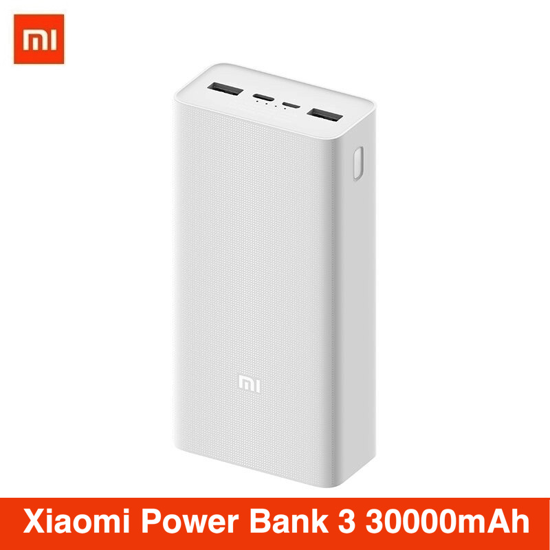 Xiaomi Power bank 3 30000mAh PB3018ZM 3 USB Type C 18W Fast Charging (EXPORT)
