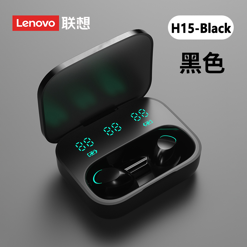 Lenovo TC02 H15 H16 Wireless Earbuds Bluetooth 5.1 In-Ear True Wireless Earphones Waterproof Superb Deep Bass Earphone Built In Microphone for Huawei Xiaomi iPhone Samsung Oppo