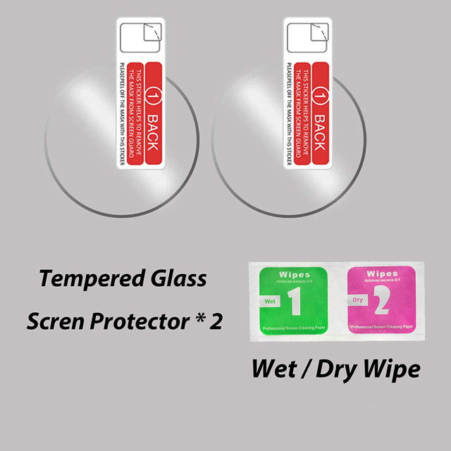 【Buy 1 Get 1 Free】Tempered Glass for Samsung Galaxy Watch 5 /5 Pro Screen Protector Film for Samsung Galaxy Watch 4 / 4 Classic /Galaxy Watch 42mm 46mm Protective Glass
