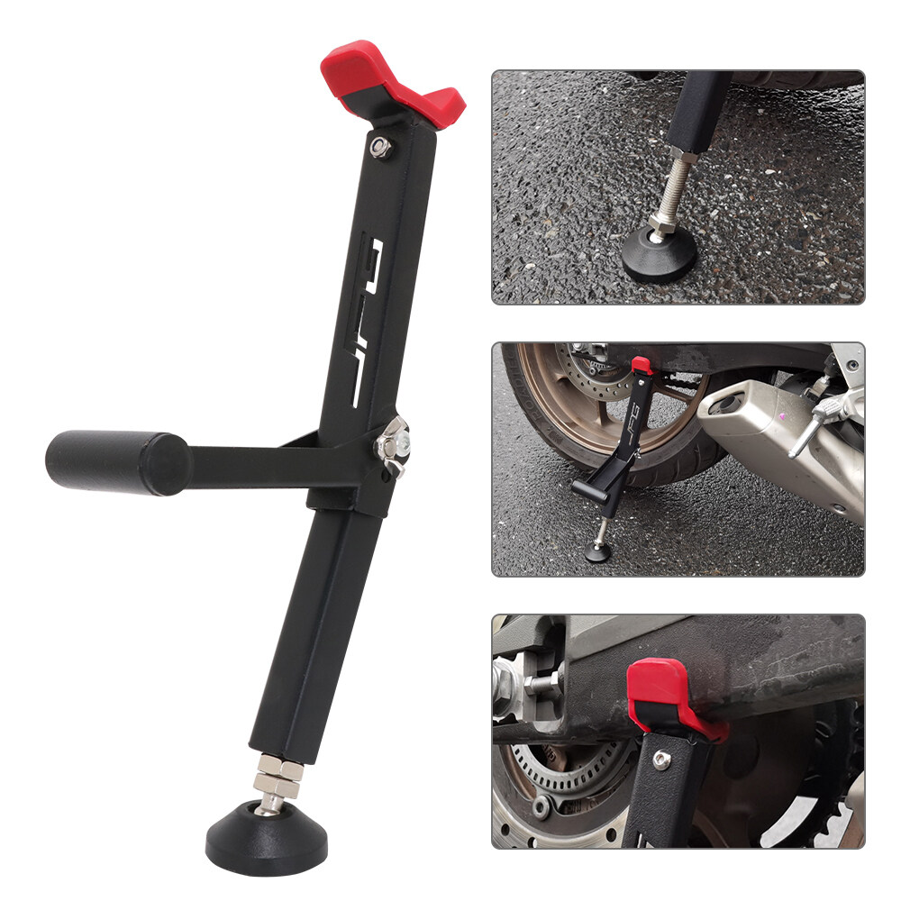 JFG Racing Motorcycle Aluminum Frame Repair Effort-saving Bracket Wheel Stand For Universal