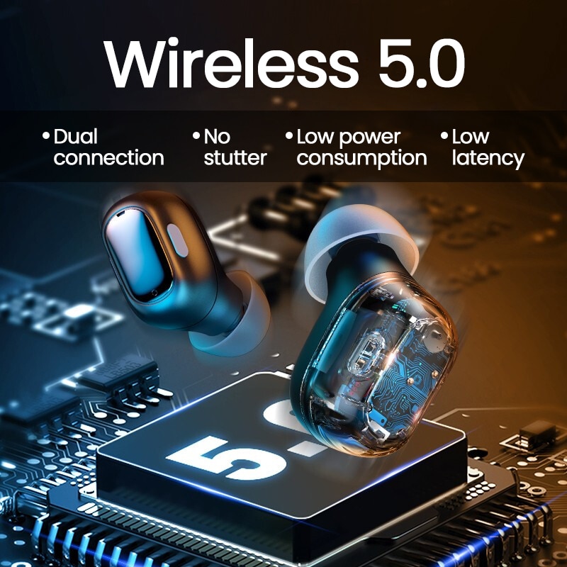 Baseus WM01 TWS Bluetooth Earphones Stereo Wireless 5.0 Bluetooth Headphones Touch Control Noise